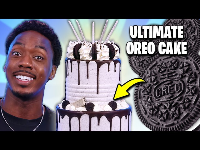 I Made the ULTIMATE Oreo Cake | Step-by-Step Cake Decorating
