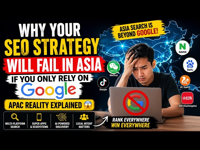 Why Your SEO Strategy Will Fail in Asia If You Only Rely on Google APAC Reality Explained 😨 #seo