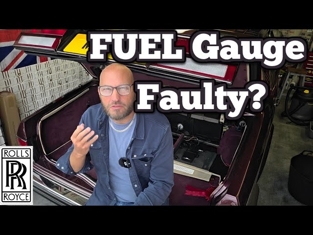 Fuel Gauge FAULT on my ROLLS-ROYCE Silver Spirit and fuel smell update!
