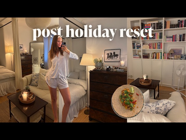 get your sh*t together  │  post holiday life reset