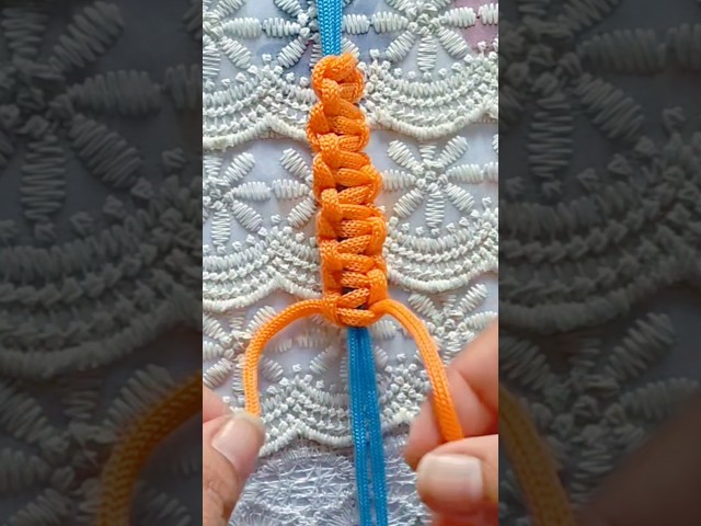 How to make it? #diy #macrame #paracord #bracelets #trend #shorts