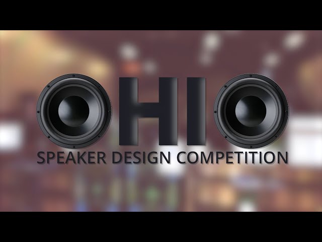 What is the Ohio Speaker Design Competition?