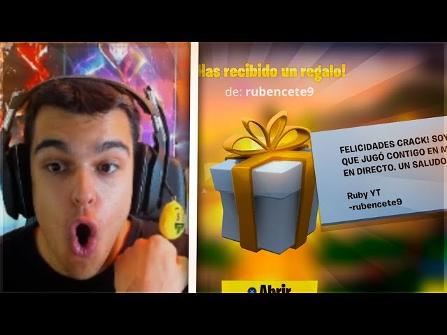 LE HAGO UN REGALO A ALPHASNIPER POR SU CUMPLEAÑOS Y ESTA ES SU REACCIÓN... *se emociona*