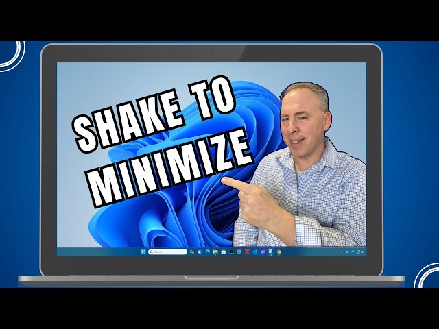 Why Windows 11's Title Bar Shake Trick Is Genius