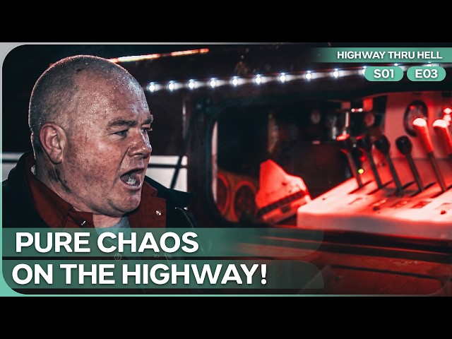 Bus Ripped Open in Black Ice Pileup | Highway Thru Hell Universe Season 1 Episode 3
