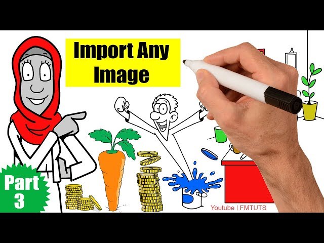 How to Import Any Image in VideoScribe | Whiteboard Animation English Tutorial
