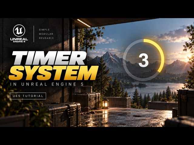 How to Make a Timer System in Unreal Engine 5.6 | UE5 Blueprint Tutorial