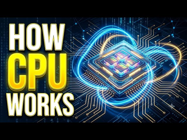 How CPU Works Explained! 🧠 | Microprocessor Architecture Simplified