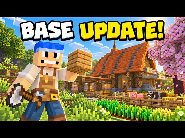 Our Minecraft Base Is Coming Together! | Minecraft S8 Ep. 4.5