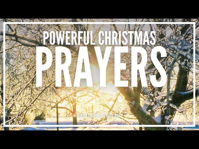 ANOINTED CHRISTMAS PRAYERS With CALMING PIANO MUSIC | Jesus Is The Reason | Christmastime Prayer