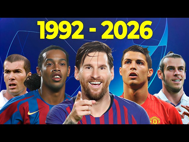 Best Goal of Each Champions League Season (1992 - 2026)