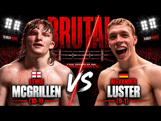 Lewis McGrillen vs Alexander Luster | BAD BLOOD Turned Into BRUTAL MMA CHAOS