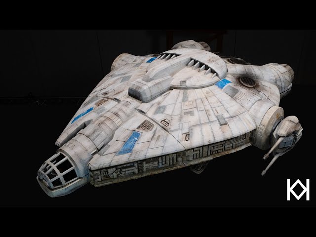 I built the Millennium Falcon's Sister Ship with Playable Interior! | Star Wars Legion