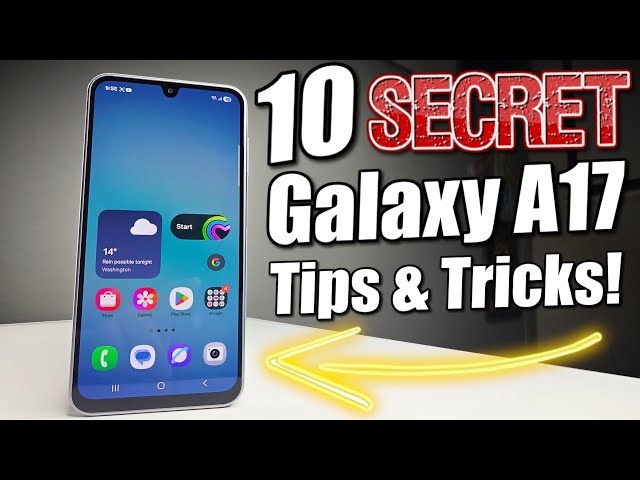 Samsung Galaxy A17 5G Tips & Tricks! (Hidden Features)
