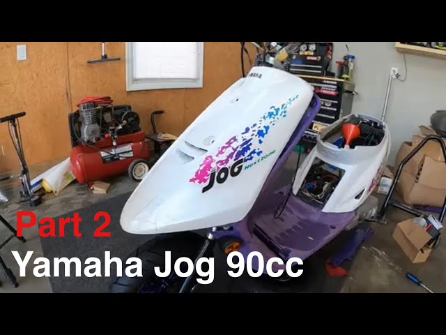 1994 Yamaha Jog 90cc build - Part 2
