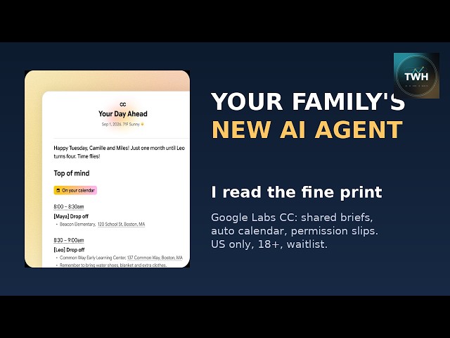 Google Gave Your Family Its Own AI Agent (I Read the Fine Print)