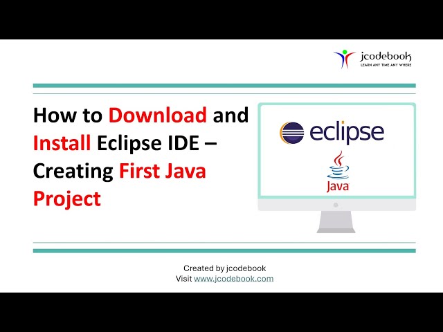 #1 How to Download and Install Eclipse IDE   Creating First Java Project