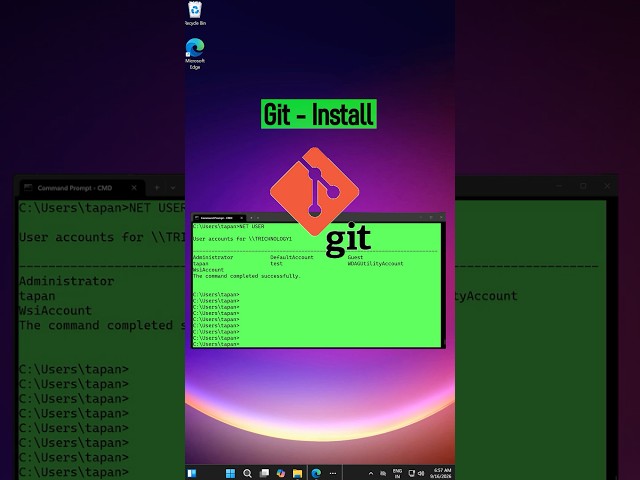 Install Git on Windows 11 Step by Step (Latest Version)