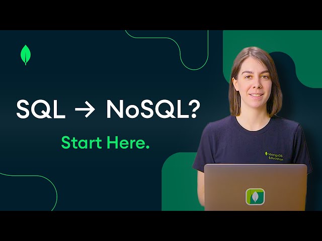 Switching from SQL to NoSQL? Watch this Beginner's Guide to Data Modeling in MongoDB