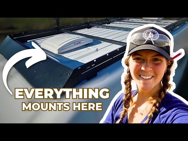 How to Install a Flatline Van Co Roof Rack | DIY Ram ProMaster Van Build