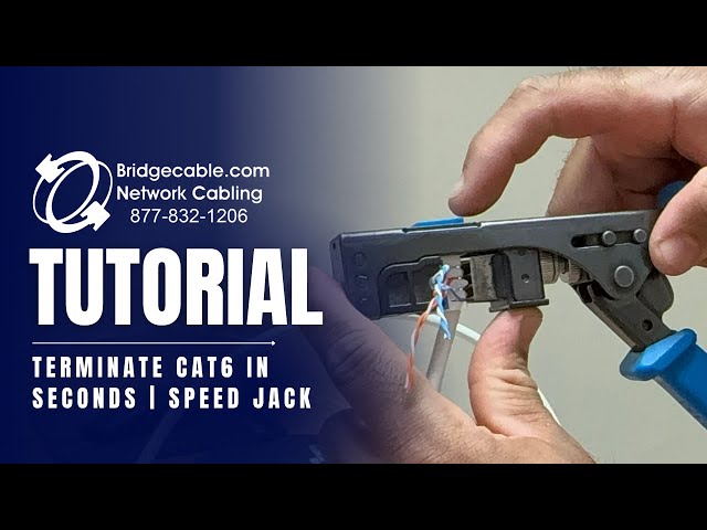 Terminate CAT6 in Seconds! | Everest easyJACK Speed Jacker Tool Demo