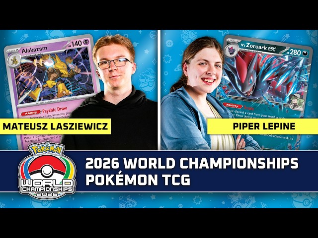 Epic Psychic-Type vs. Dark-Type Pokémon Showdown | 2026 Pokémon World Championships | Pokémon TCG