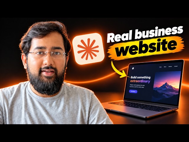 I built a real business website with Claude Code