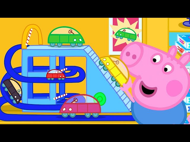 Peppa Pig Tales 🚗 George Loves The Toy Car Park 🅿️ Peppa Pig Episodes