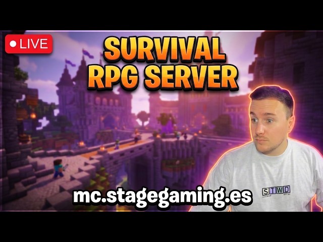 🔥NUEVO SERVIDOR MINECRAFT SURVIVAL RPG❗ip ❗sorteo