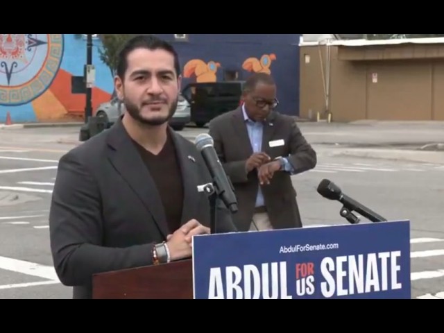 Abdul El-Sayed LOSES IT After Reporter Asks Why He’s Campaigning With Kamala Harris
