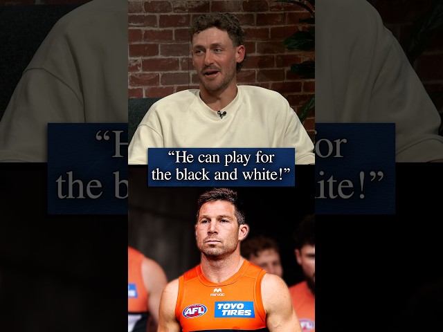 "He can play for the Black and White!" 👀 Harry Perryman would love a Toby Greene reunion!