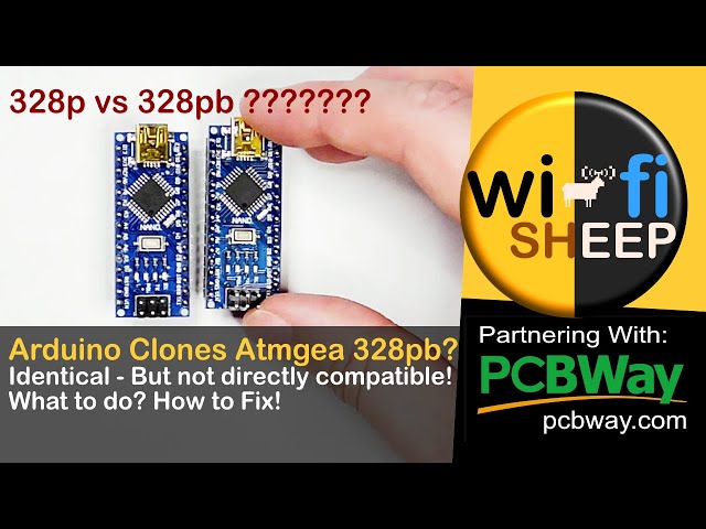 8-bit Arduino Clones: Atmega 328pb? How to fix computability issues!