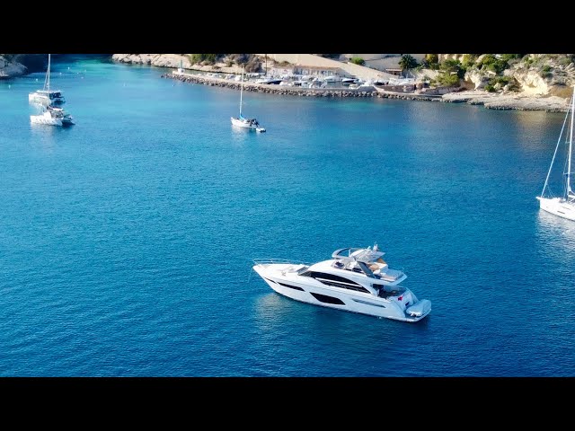24 hours aboard a Princess F70 motor yacht