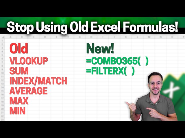 Stop Using Old Excel Formulas! 2 Modern Functions That Replace 30+ | Excel 2026