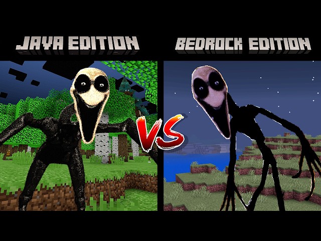 The Stalker : Minecraft Bedrock vs Minecraft Java