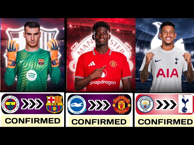 Summer Confirmed Transfer News 2026 ✅ Ft. Carlos Baleba to Man United, Savinho to Tottenham...🤯🔥