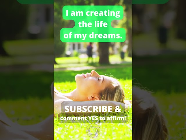 I AM Creating the Life of My Dreams