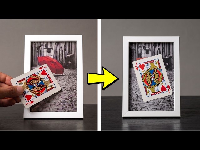 This Card Literally Passes Through Glass! Revealed