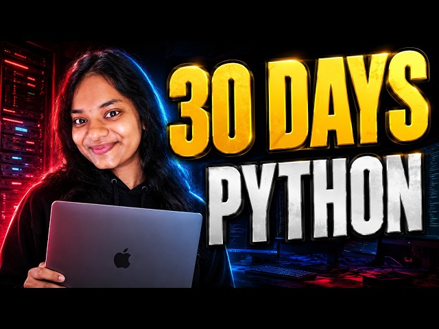 Learn Python from Zero to Real-World Projects @CodeWithHarry
