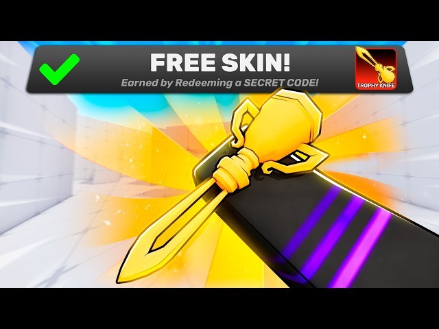 I Unlocked the TROPHY KNIFE SKIN in Roblox Rivals!