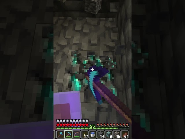 lucky lucky #minecraft #mining #gaming #diamond #minecraftmemes