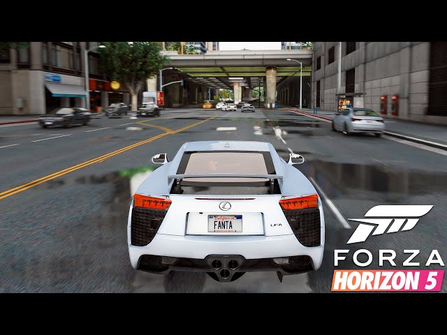 Forza Horizon 5 Graphics 🔥 2010 Lexus LFA RTX 2080 Ti & i9 10980XE - GTA 5 PC Mod