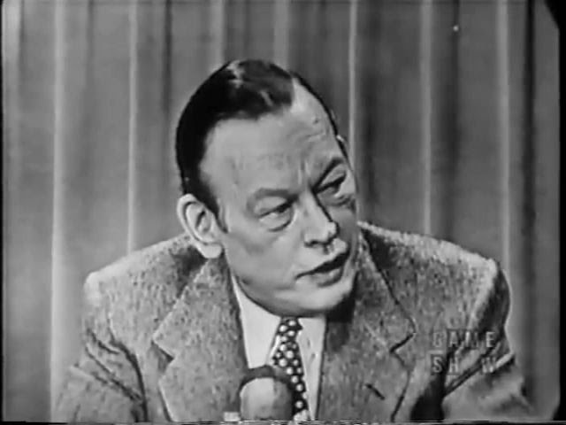 Two For The Money - Fred Allen hosts (Jan 9, 1954) - Intro by Frank Gorshin