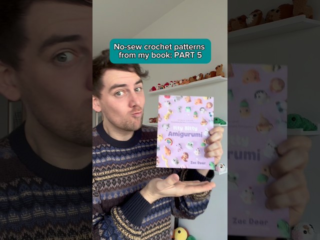 NO SEW crochet patterns from my book 📕 PART 5