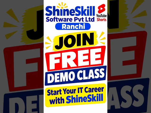💻 CODING पढ़ने की नहीं, सीखने की चीज़ है! BY SHANKAR SIR SHINESKILL#ranchi #coding  #uttarpradesh