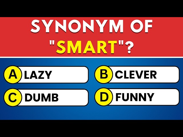 Think You’re Good at English? 😏 Beat This 40-Question English Quiz Challenge! 🏆
