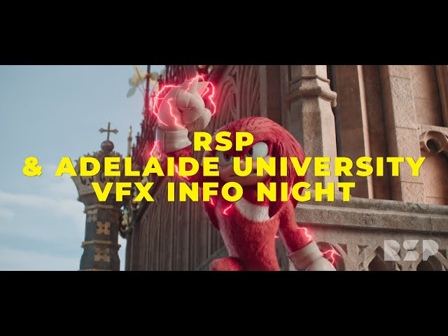 RSP & Adelaide University - VFX Info Night 2025