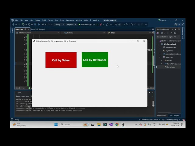 In VB.NET, the concepts of "Call by Value" and "Call by Reference" determine
