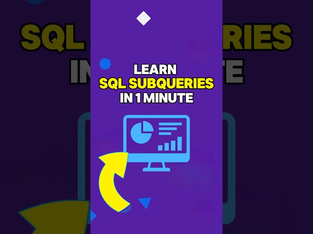 How to Use SQL Subqueries (Step-by-Step Tutorial for Beginners)