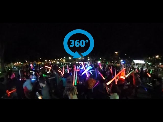 Red Sword Attack - Space Battle San Jose 2016 - 360